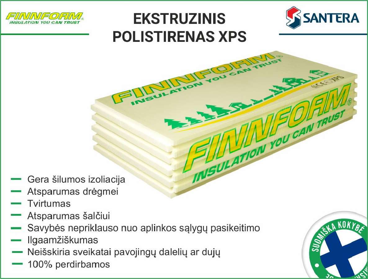 Šilumos izoliacija "Finnfoam" - nuotraukos Nr. 2