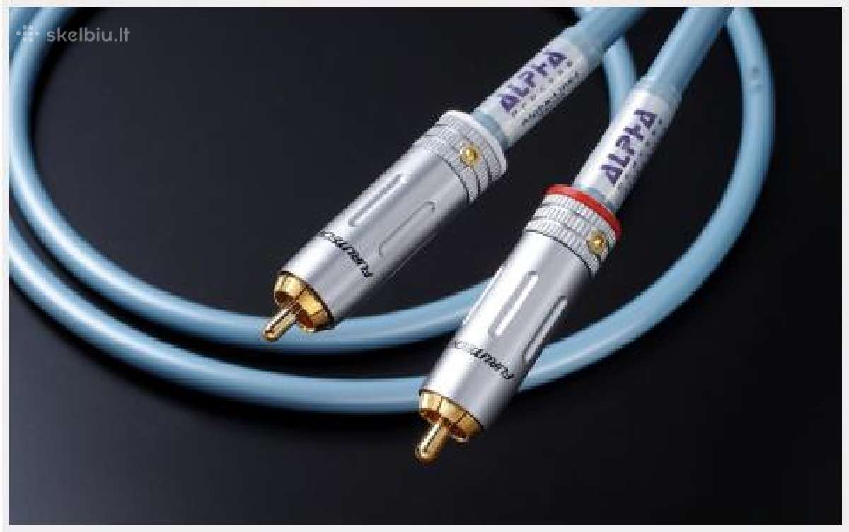 Rca laidai Furutech Adl Alpha Line