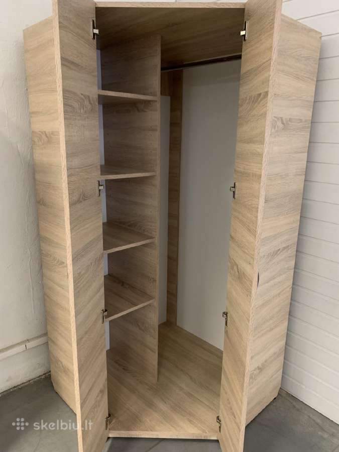 Kampinė nauja spinta tik 190 Eur - nuotraukos Nr. 3