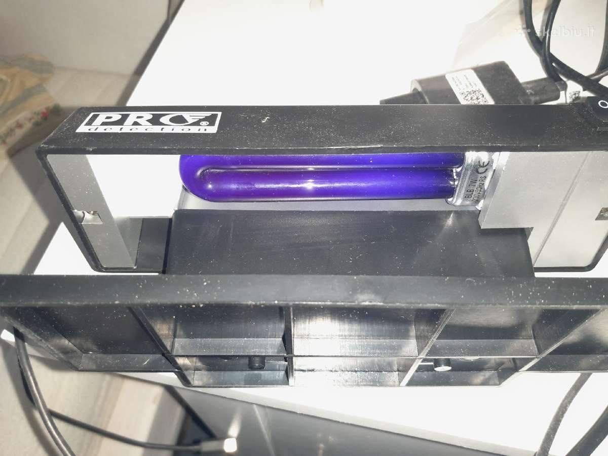Ultravioletinis pinigų tikrinimo apar. Pro-7 (7w) - nuotraukos Nr. 6