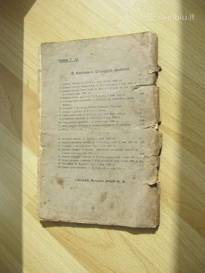 Liturgika , Kun. J. Marcinkus 1931 - nuotraukos Nr. 2