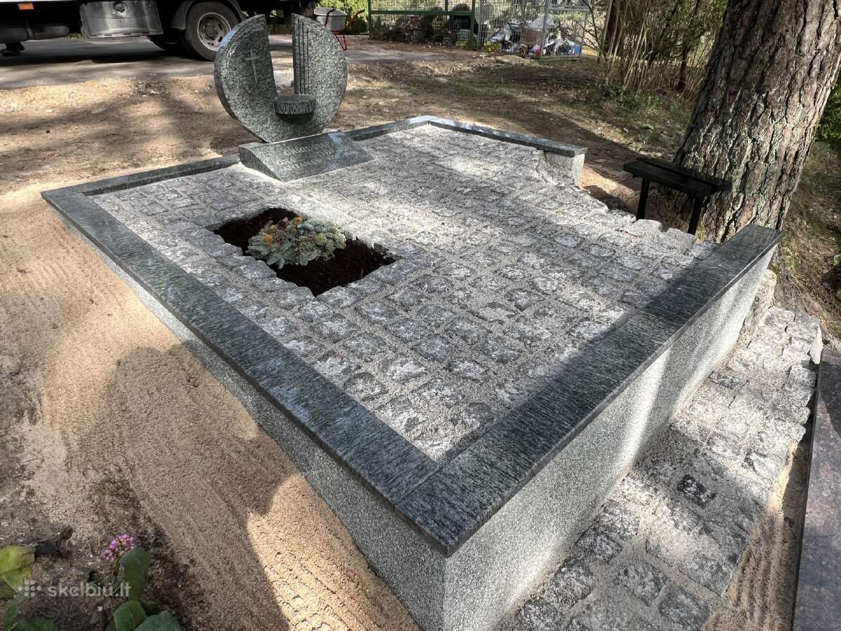 Paminklų gamyba,granito plokštės,antkapiai. - nuotraukos Nr. 10