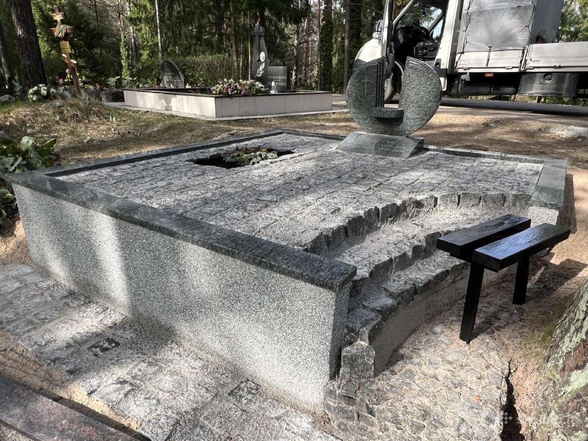 Paminklų gamyba,granito plokštės,antkapiai. - nuotraukos Nr. 11