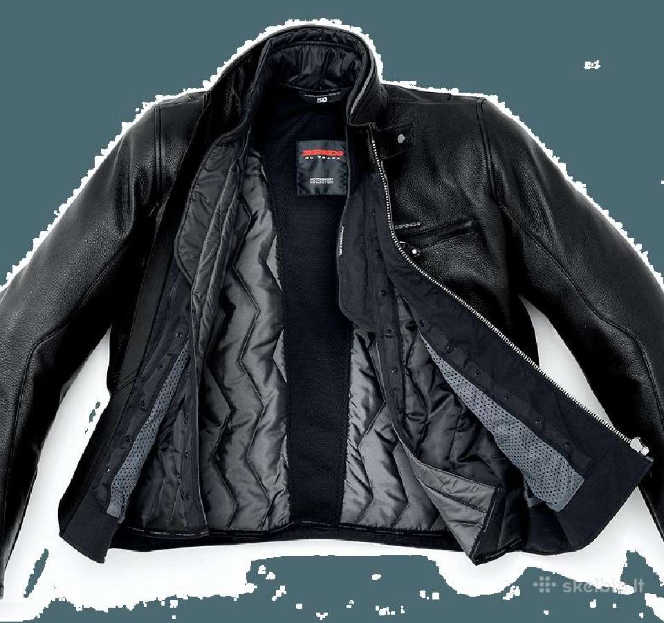 Spidi Supreme Odinė Moto Striukė 54 Dydis - nuotraukos Nr. 4