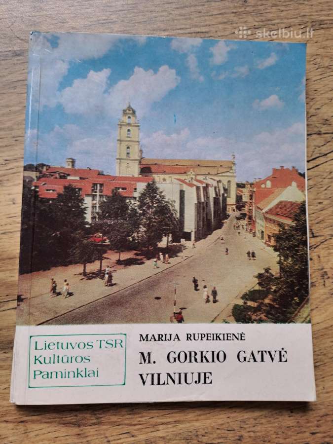 Namu istorijos Pilies gatveje Vilniuje.1984 mt,