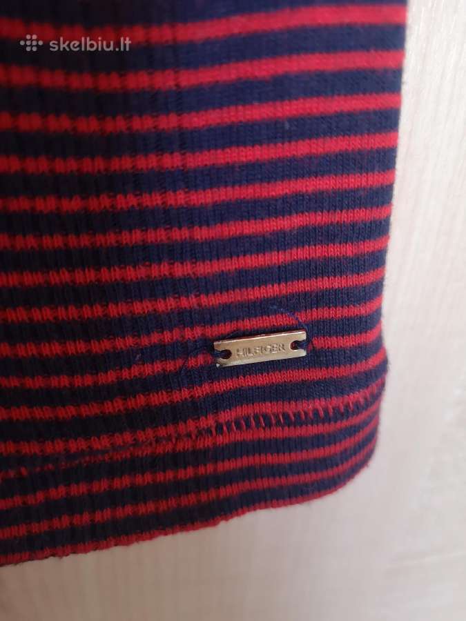 Tommy Hilfiger dryžuoti berankoviai marškinėliai - nuotraukos Nr. 4