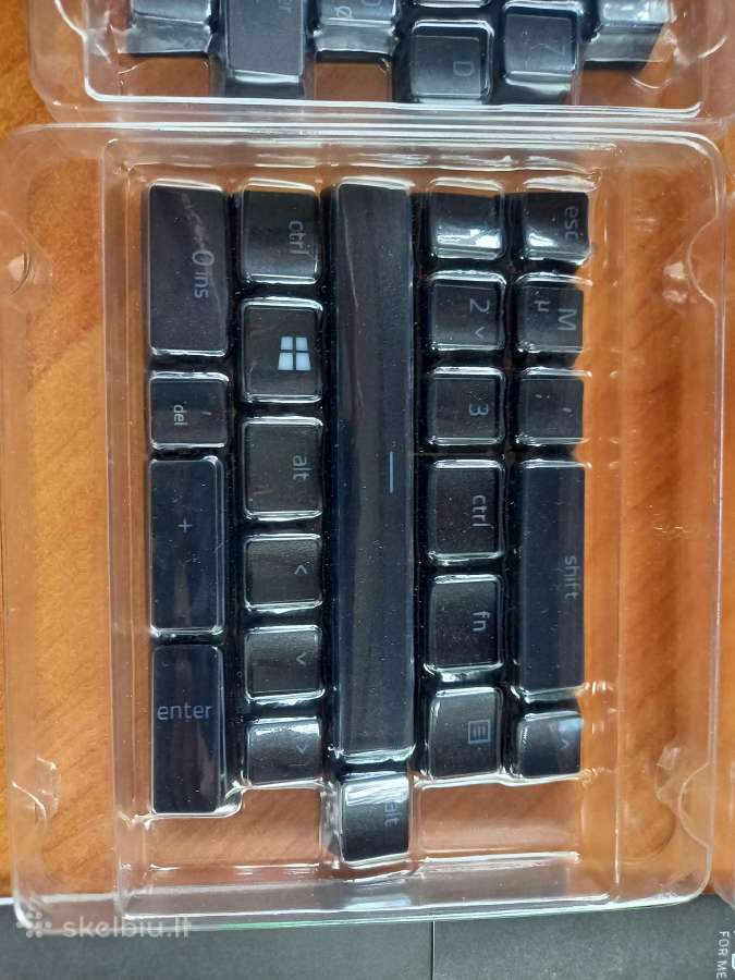 Razer Pbt klaviatūros klavišai (Nordic) - nuotraukos Nr. 2