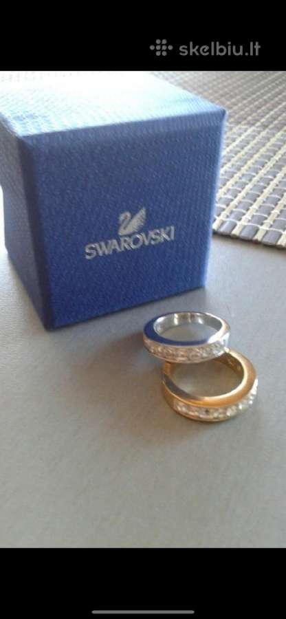 Swarovski žiedu komplektas