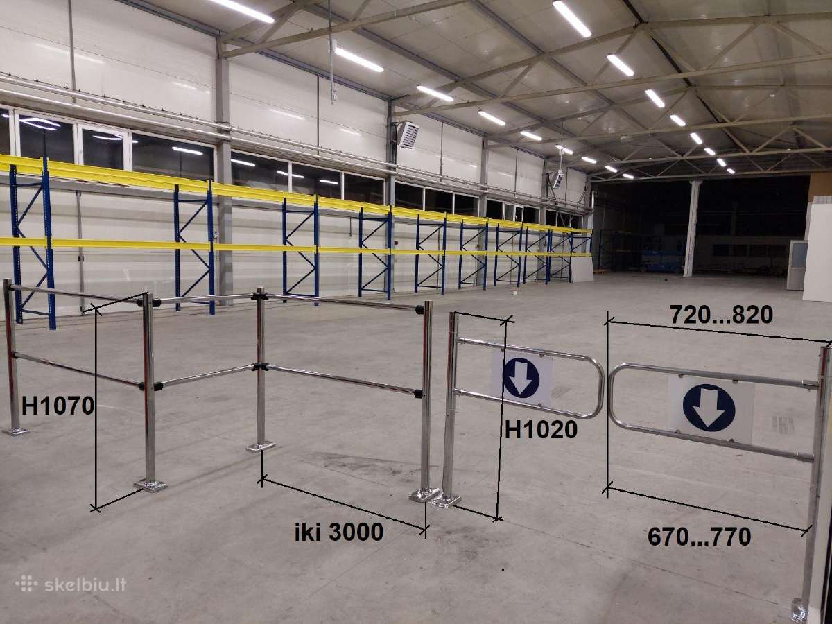 Nauji mechaniniai praėjimo varteliai - nuotraukos Nr. 3