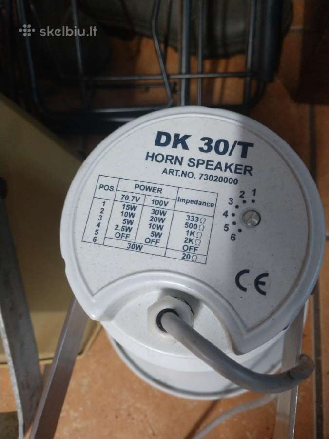 Dh110 Garso Kolonėlė Horn Dh-110 Hq/sc-48 Dk30/t - nuotraukos Nr. 3