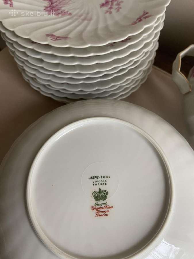 Limoges porceliano servizas - nuotraukos Nr. 3