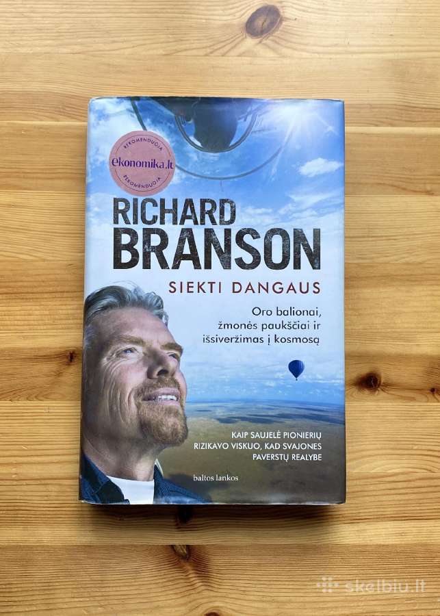 Richard Branson, Siekti dangaus knyga