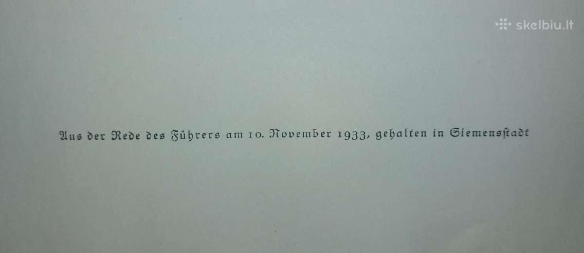 Knyga apie nacius Hitleris Deutchland erwacht 1933 - nuotraukos Nr. 4