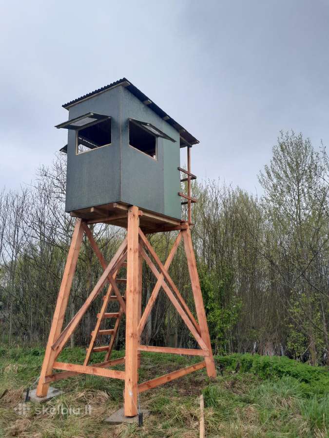 Erdvus bokštelis medžioklei - nuotraukos Nr. 2
