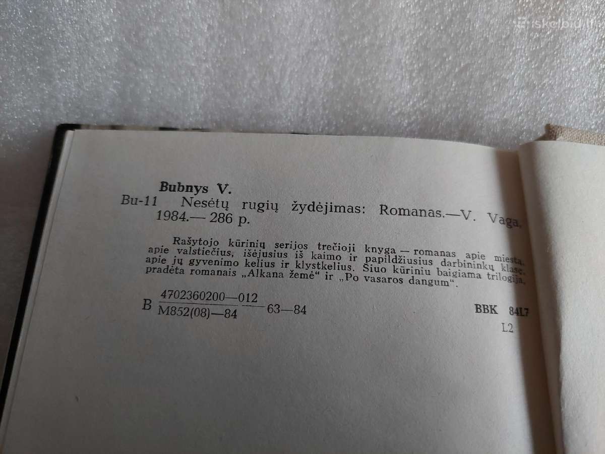 Nesėtų rugių žydėjimas - nuotraukos Nr. 3