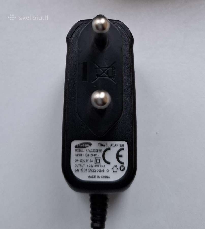 Įkroviklis Samsung Travel adapter - nuotraukos Nr. 3