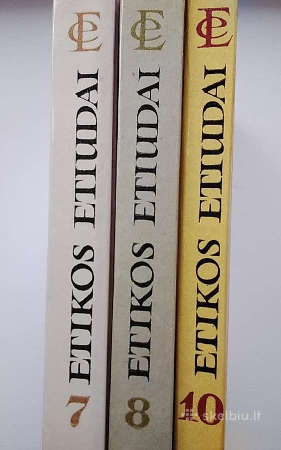 Etikos Etiudai (7, 8, 10 tomai)
