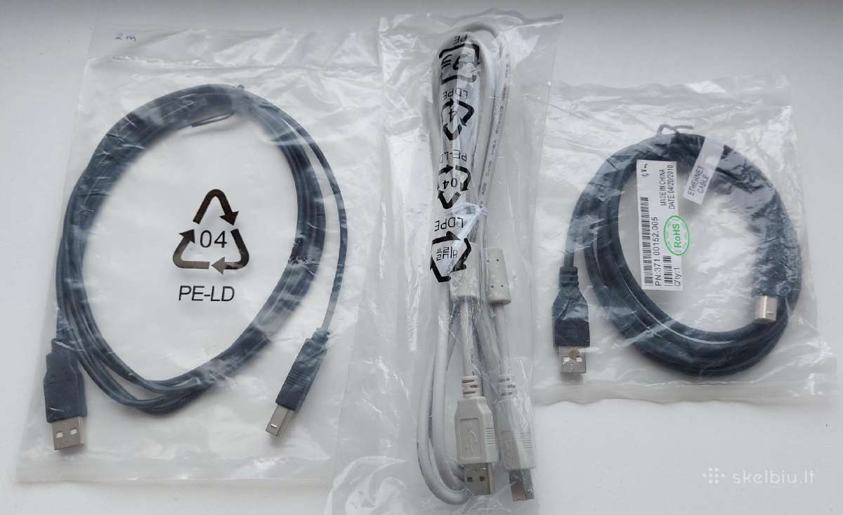 Usb kabelis Type A to Type B