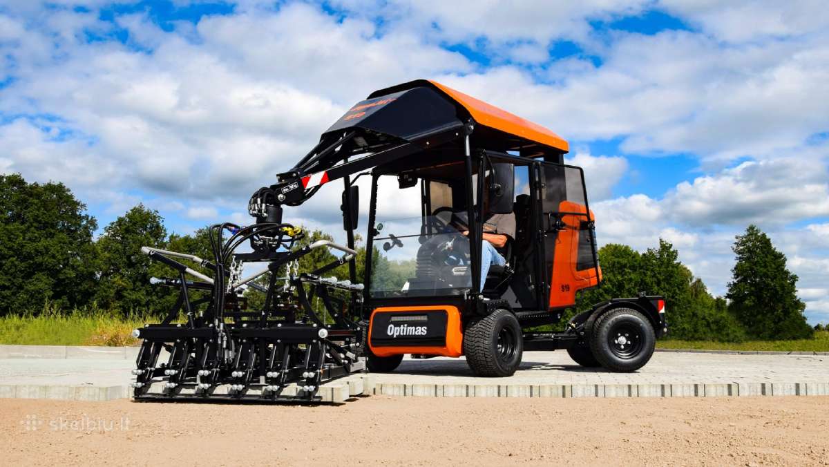 Trinkelių klojimas Optimas S19 mašina