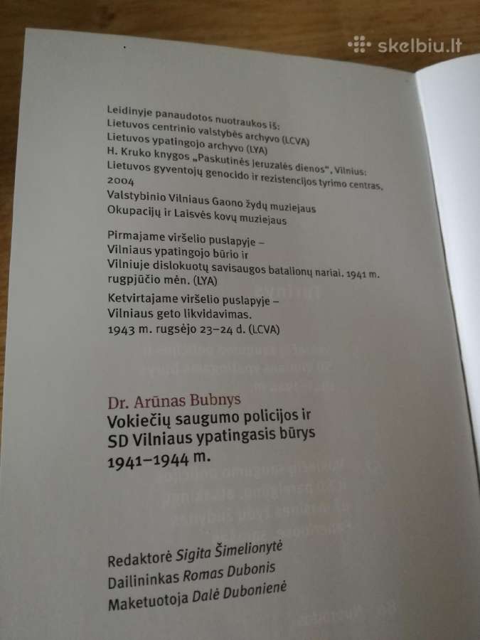 Ar. Bubnys Lt.policijos batalionai 1941-1945 - nuotraukos Nr. 2