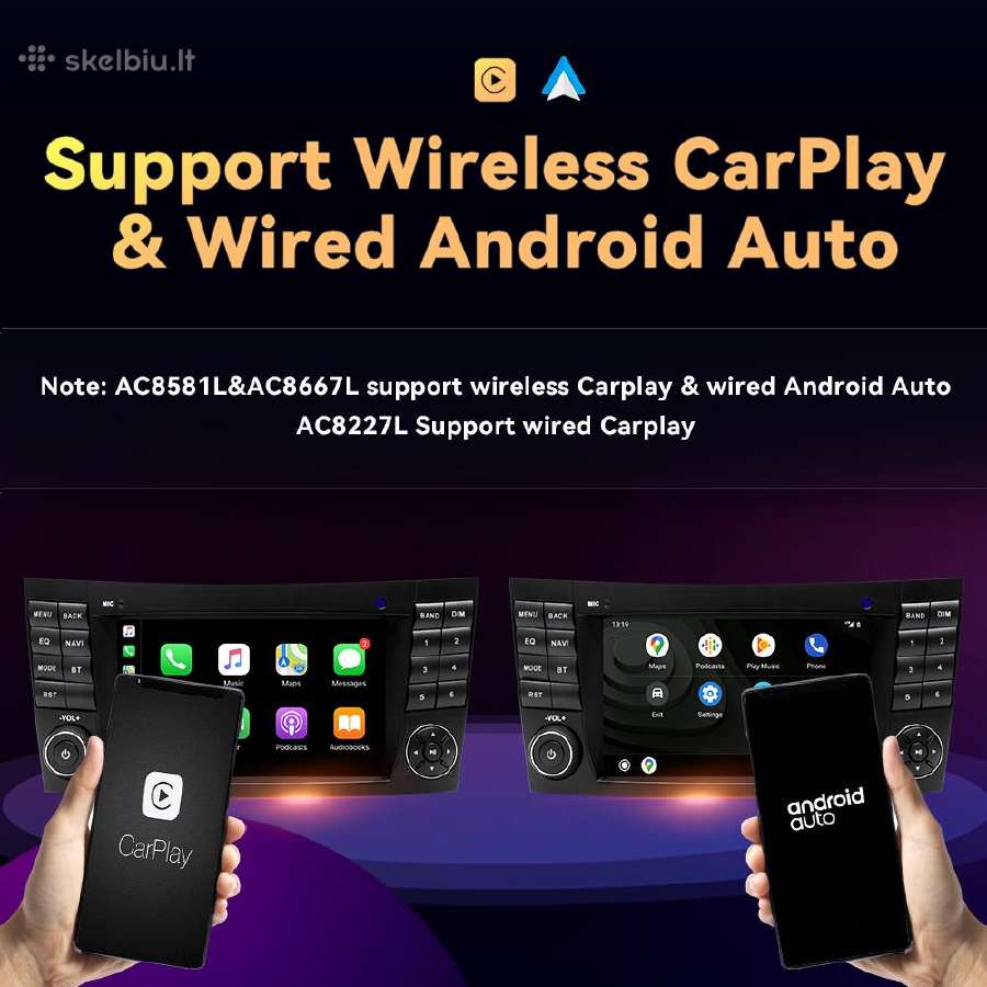 Mercedes Benz Eklasė W211 W219 android multimedija - nuotraukos Nr. 8