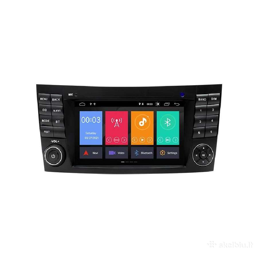 Mercedes Benz Eklasė W211 W219 android multimedija - nuotraukos Nr. 6