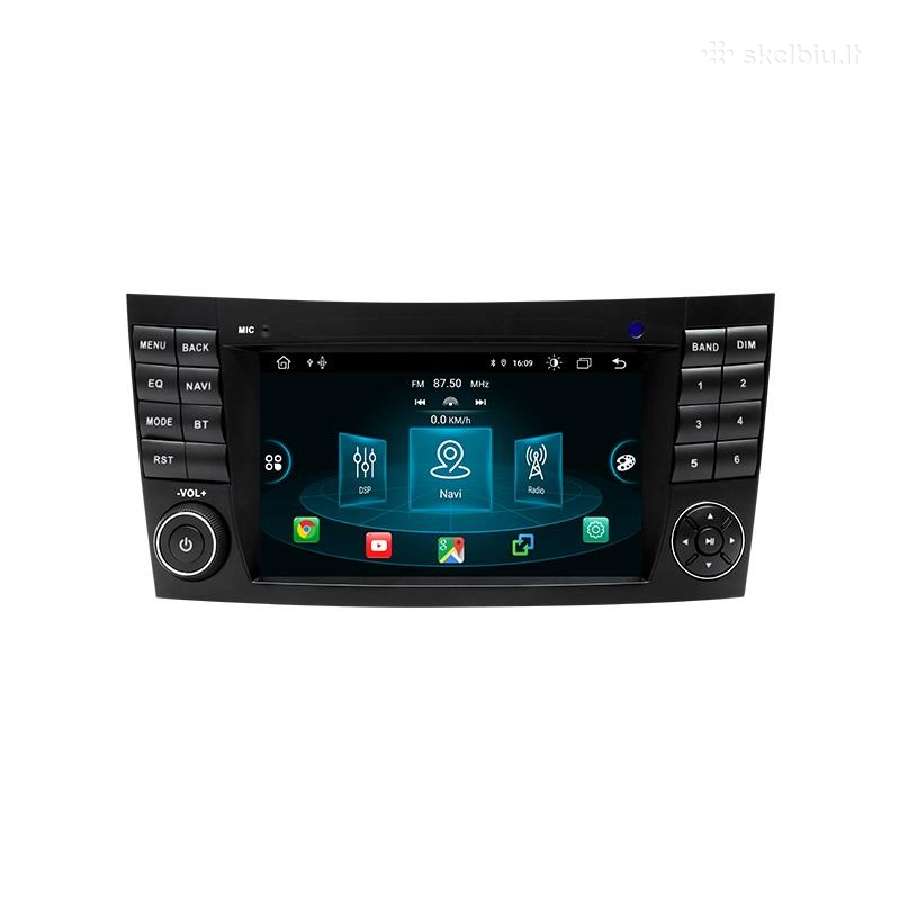 Mercedes Benz Eklasė W211 W219 android multimedija - nuotraukos Nr. 4