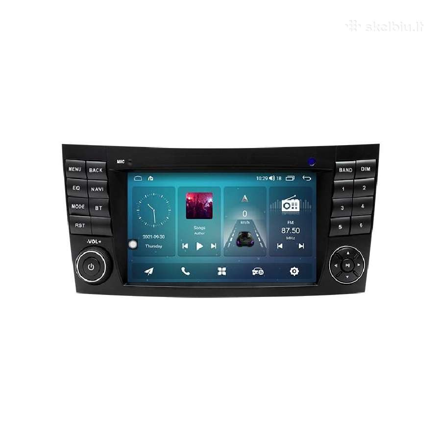 Mercedes Benz Eklasė W211 W219 android multimedija - nuotraukos Nr. 5