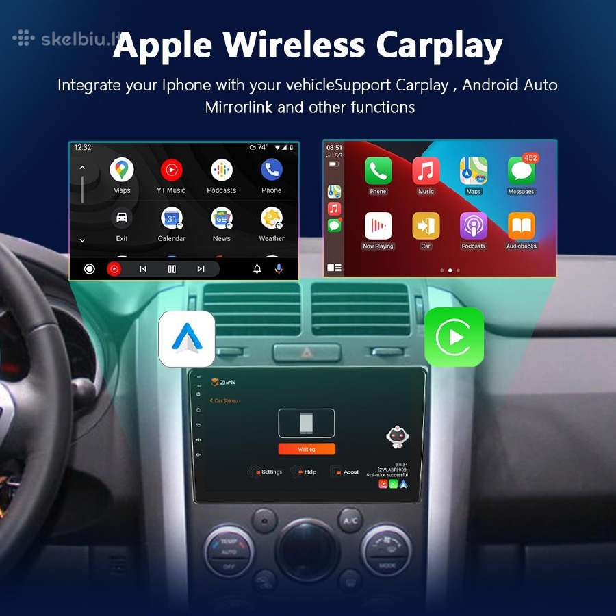 Mercedes Benz Eklasė W211 W219 android multimedija - nuotraukos Nr. 5