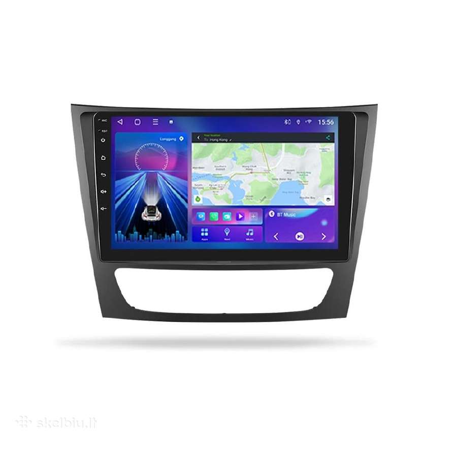 Mercedes Benz Eklasė W211 W219 android multimedija - nuotraukos Nr. 3