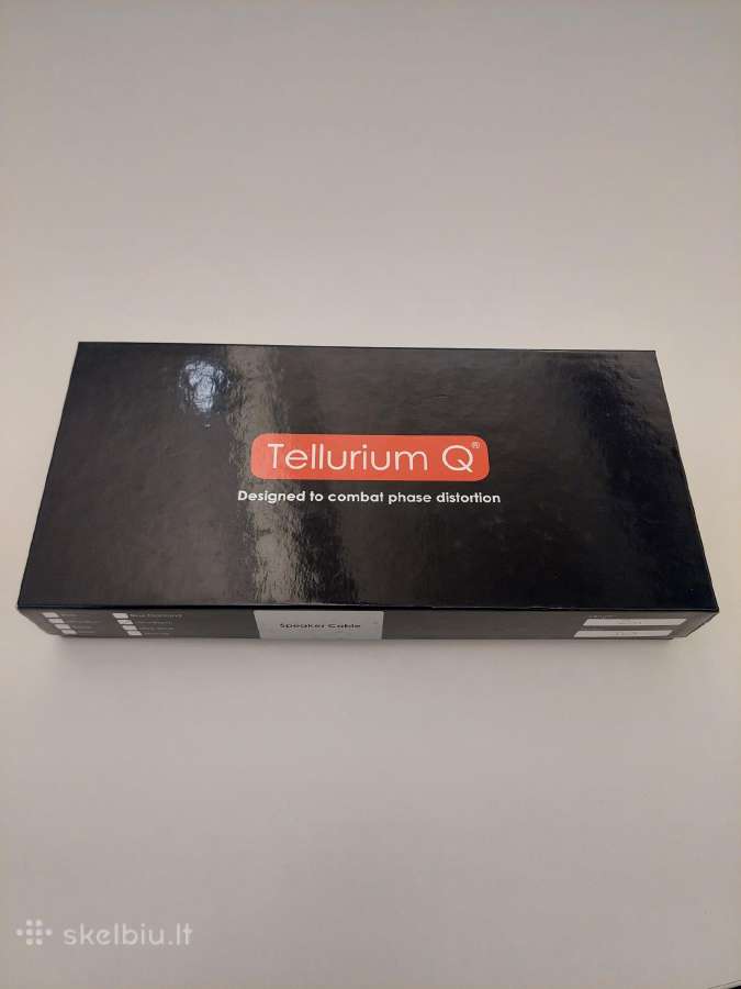 Laidai (jumper) kolonėlėms Tellurium Q Ultra Black - nuotraukos Nr. 3