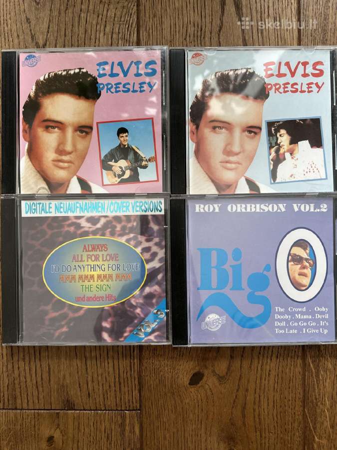 Įvairios muzikos CD