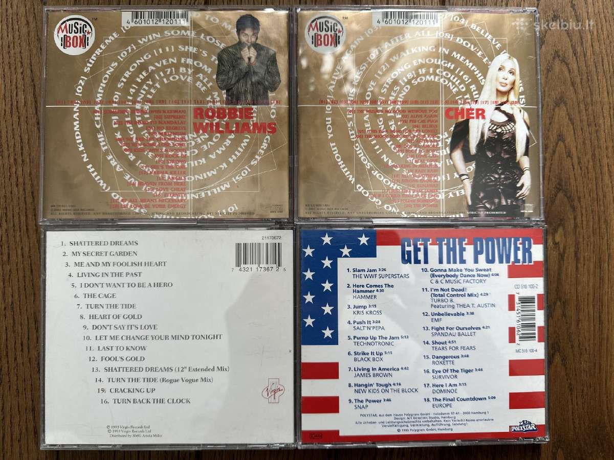Įvairios muzikos CD - nuotraukos Nr. 4