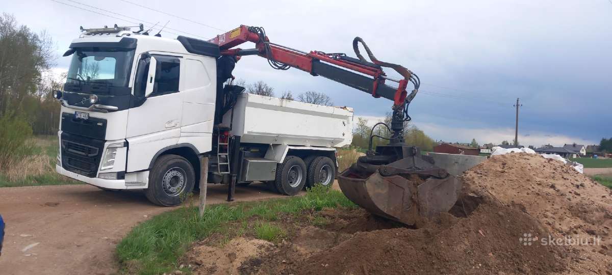 Žvyro Šakų Grunto Gruzo išvežimas