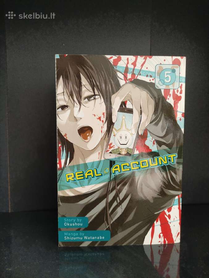 Real account manga 1-5 vol.