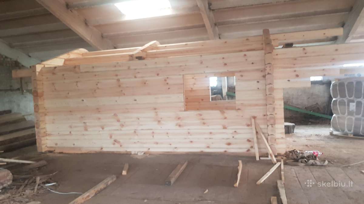 Rąstinė pirtelė. Rąstinis namelis - nuotraukos Nr. 4