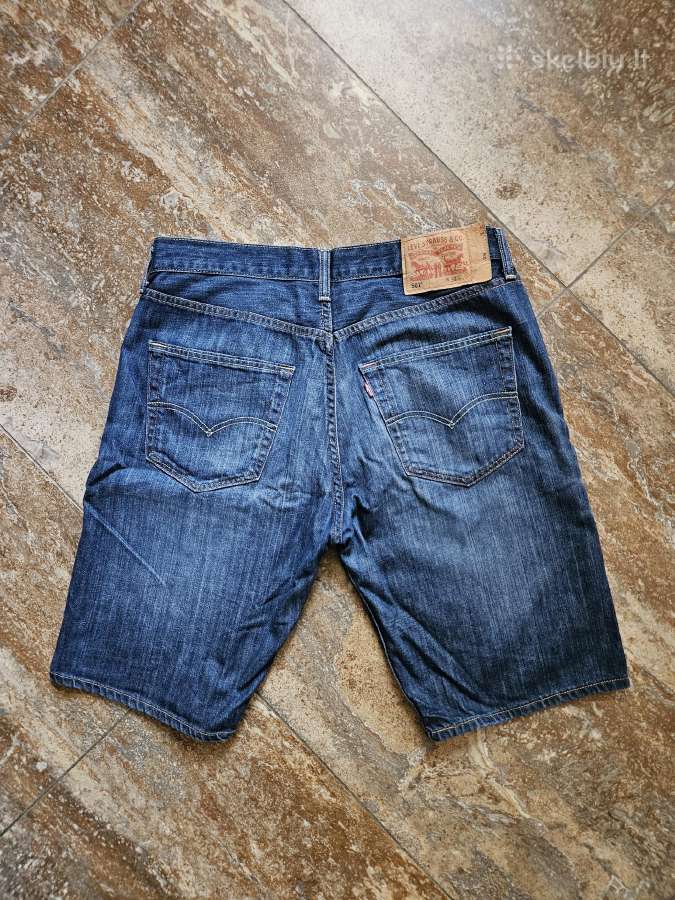 Levi's Strauss 501 Dzinsiniai Sortai - nuotraukos Nr. 2