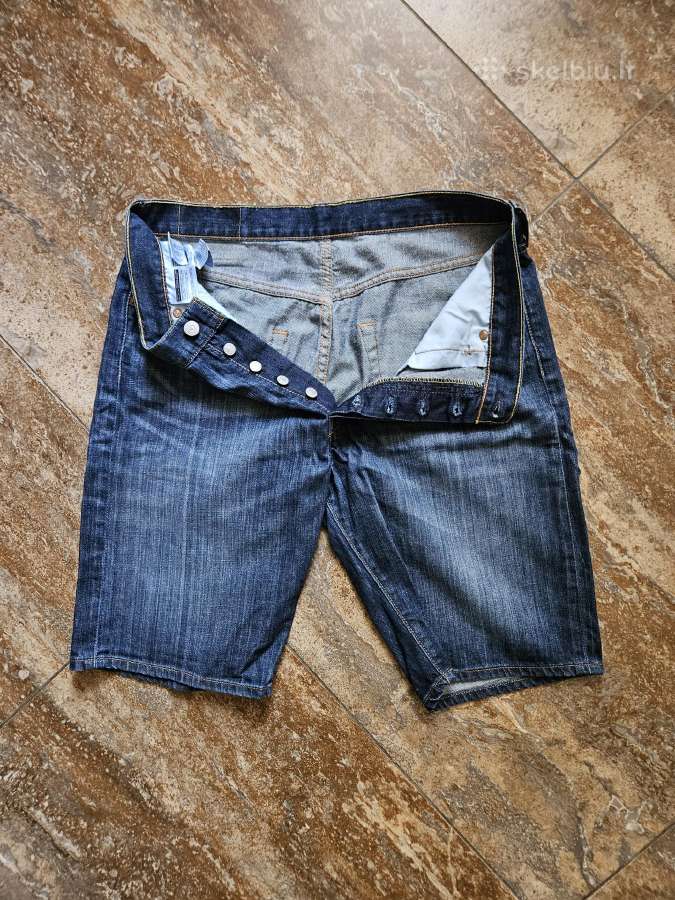 Levi's Strauss 501 Dzinsiniai Sortai - nuotraukos Nr. 3