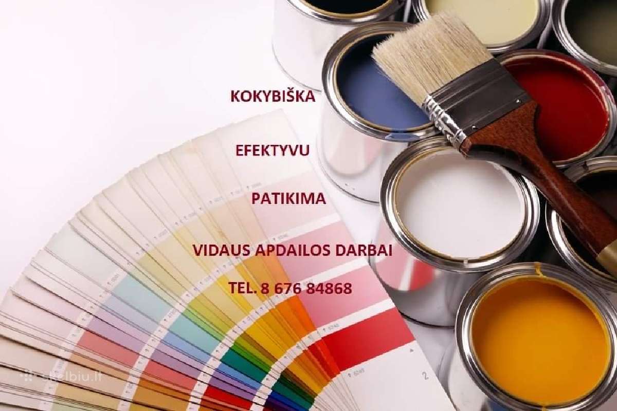 Atlieku Vidaus Apdailos Darbus