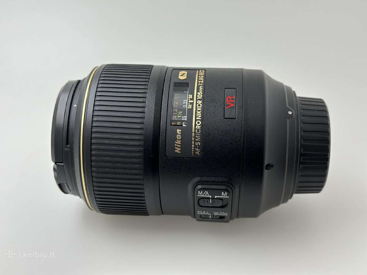 Nikon objektyvai