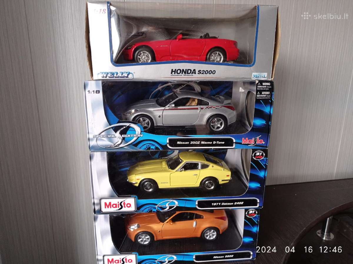 Japoniški automobiliai 1:18