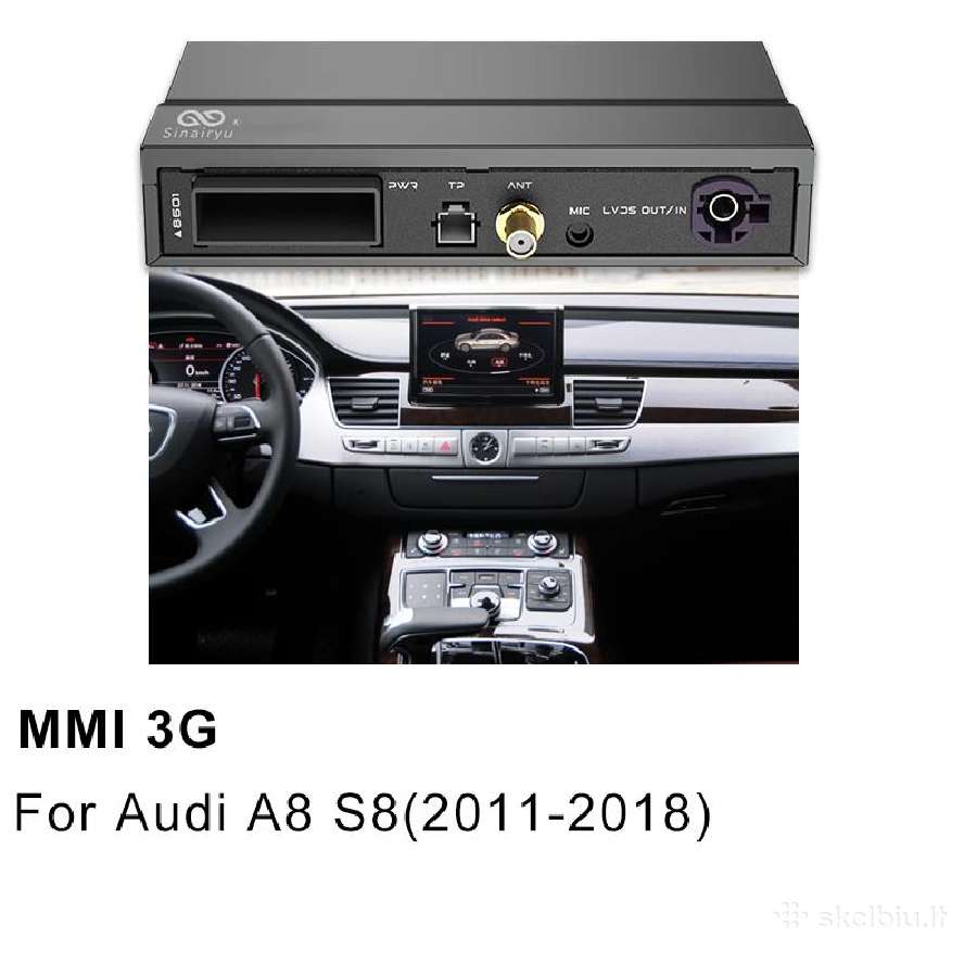 Audi automobiliu carplay ir android auto funkcija - nuotraukos Nr. 10