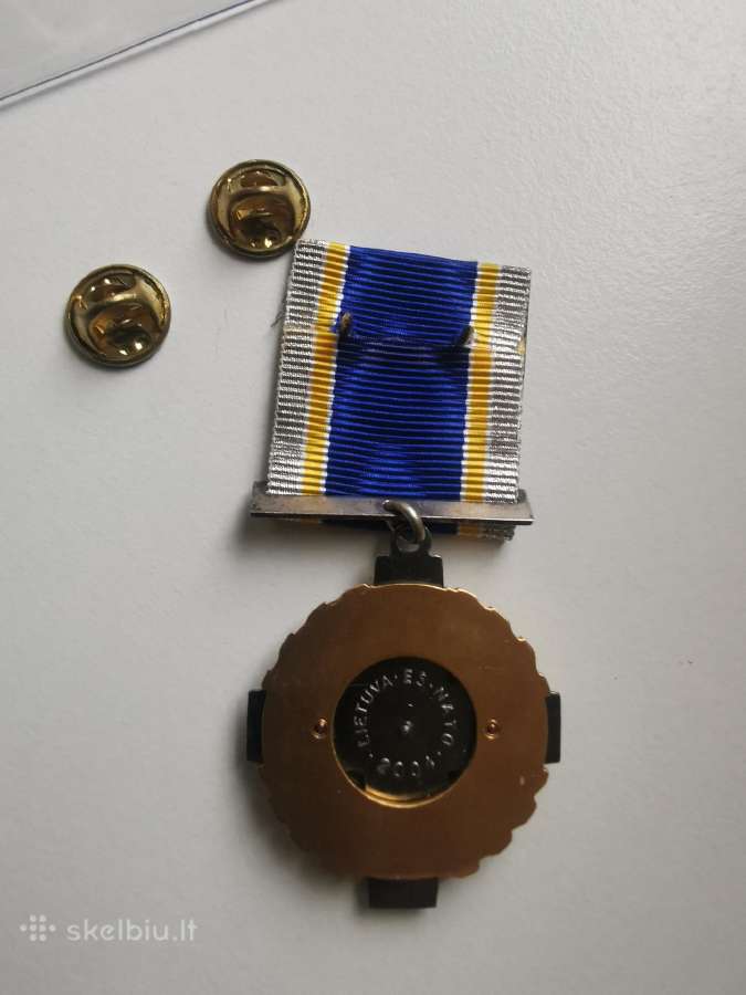 Medalis ir ženkliukas Lietuva Es Nato 2004 - nuotraukos Nr. 6