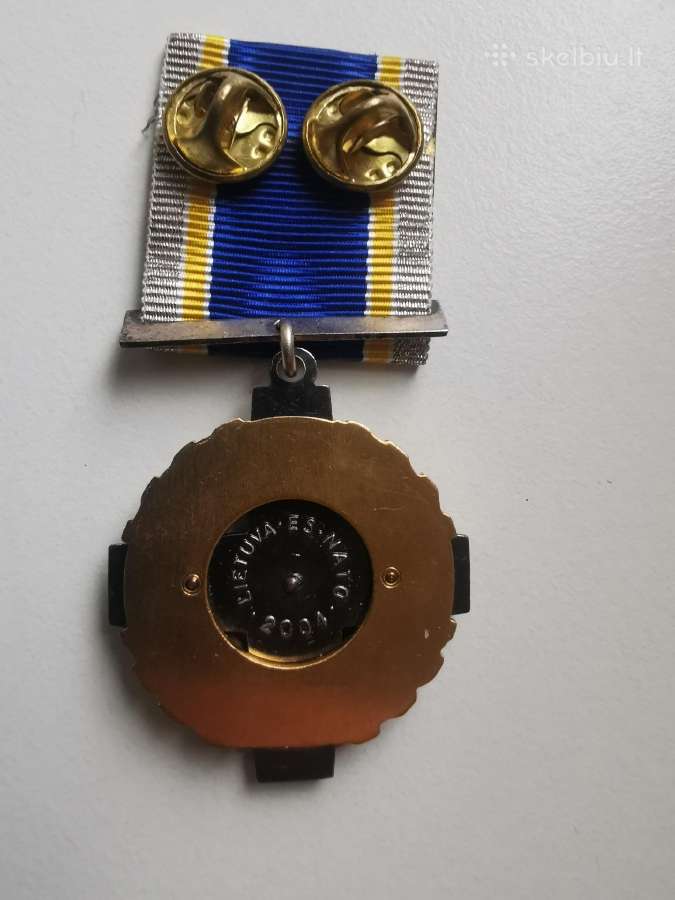 Medalis ir ženkliukas Lietuva Es Nato 2004 - nuotraukos Nr. 7