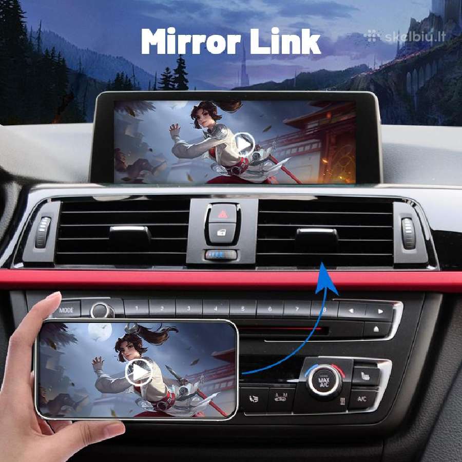 Bmw automobiliu carplay ir android auto funkcija - nuotraukos Nr. 7