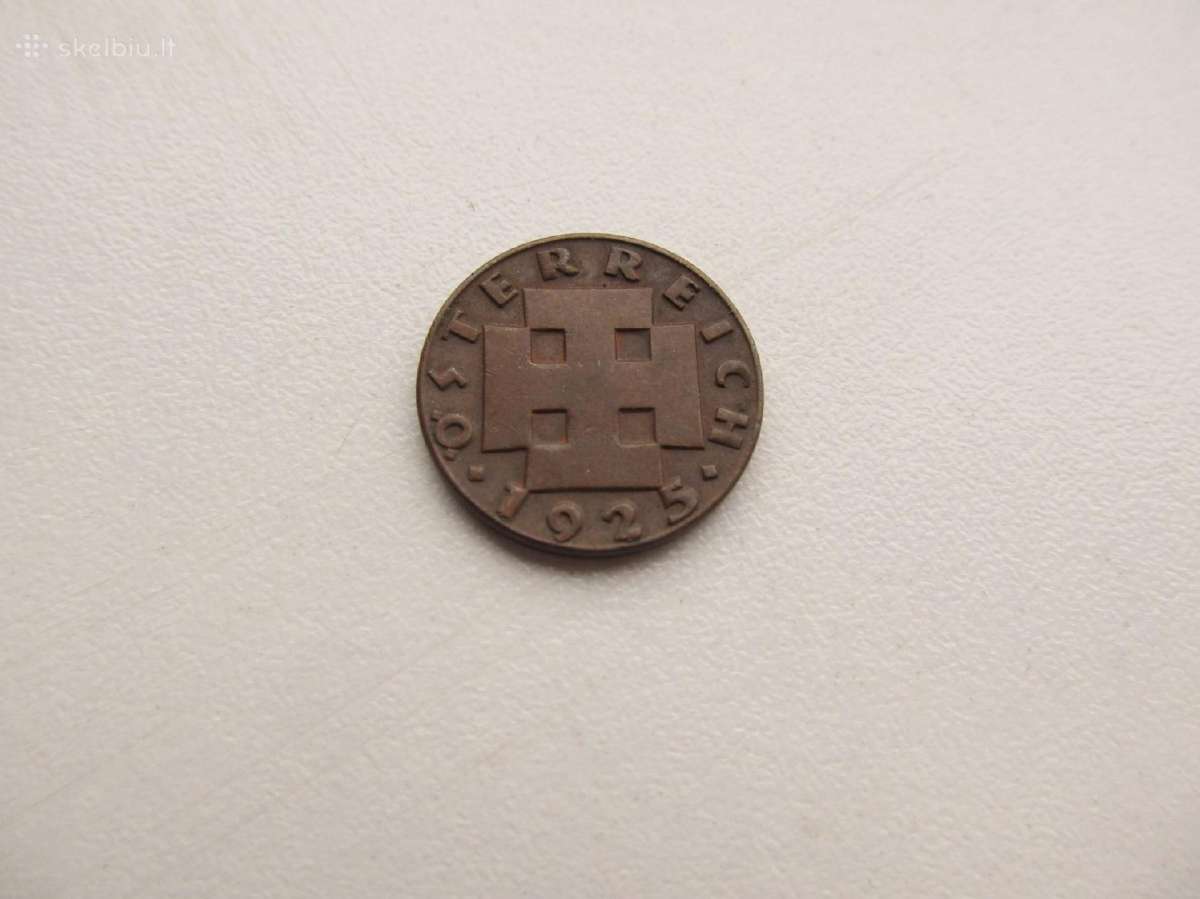 2 groschen , Austrija ,1925 , 1926, 1937 - nuotraukos Nr. 2