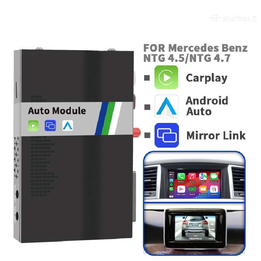 Mercedes Benz MB carplay ir android auto funkcija - nuotraukos Nr. 2