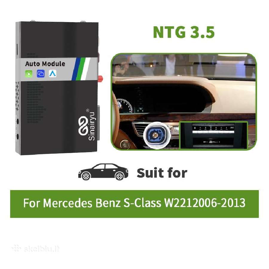 Mercedes Benz MB carplay ir android auto funkcija - nuotraukos Nr. 10