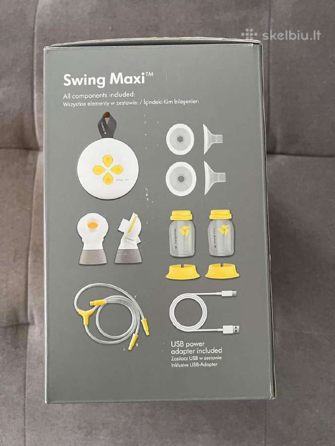 Pientraukis Medela Swing Maxi - nuotraukos Nr. 4