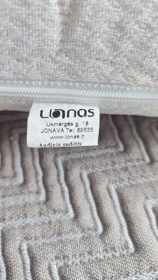 Vaikiškas čiužinys Lonas 120x60 - nuotraukos Nr. 2